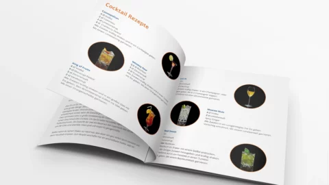 Ulf Ricken Kommunikation & Design - Graphic Design - Home Cocktails Magazine - Recipes